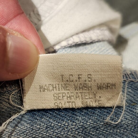 T.C.F.S. High Waist Juniors Denim Shorts - Picture 8 of 9